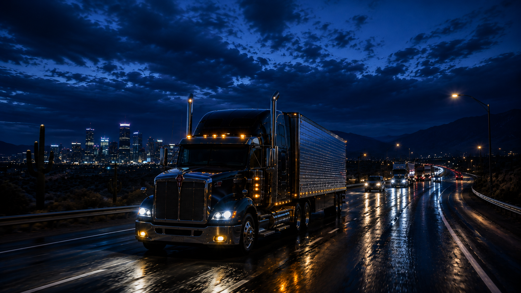 American Truck Simulator convoy artwork